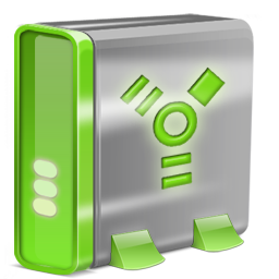 Green Firewire Icon 256x256 png